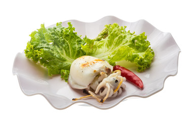 Grilled cuttlefish