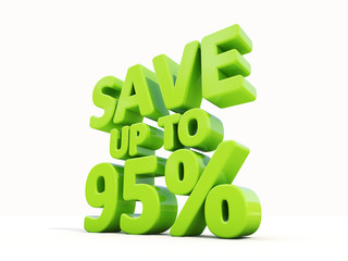 Save up to 95%