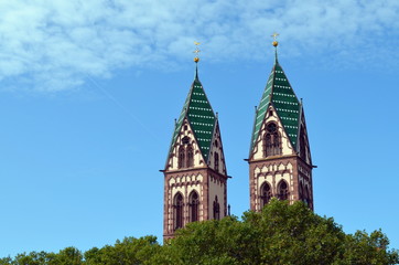 Fototapeta na wymiar Herz-Jesu-Kirche Freiburg