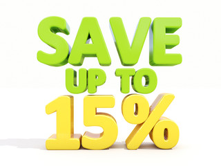 Save up to 15%