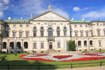 Panele Szklane  Pałac Krasińskich w Warszawie
