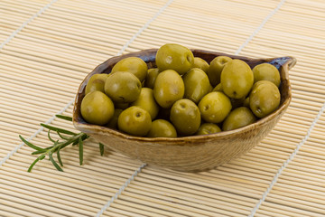 Green olives
