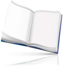 Notizbuch blank, ausfüllbar, freigestellt