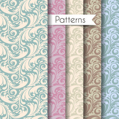 Seamless patterns set