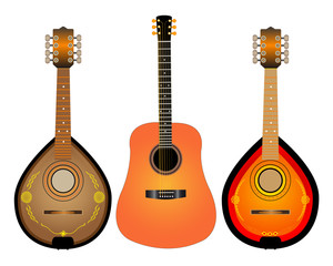 guitar and two Mandalina