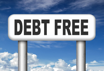 Obraz premium debt free