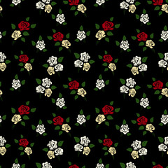 Abstract Elegance seamless floral pattern