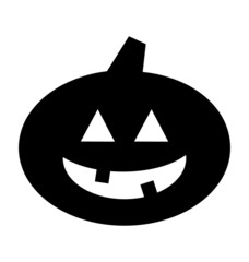 Halloween Pumpkin Jack-o-Lantern Silhouette