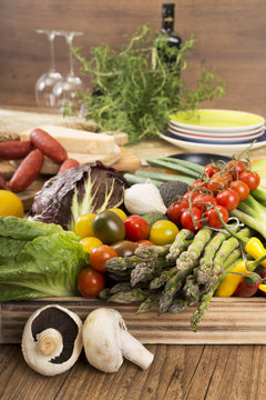 Fresh Mediterranean vegetables
