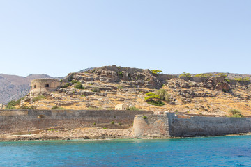 Fototapeta na wymiar spinalonga island , crete