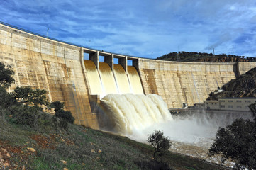 Pantano del Montoro, provincia de Ciudad Real, España
