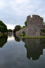 Exterior from Bishops Palace in Wells