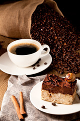 Kaffe und tiramisu 