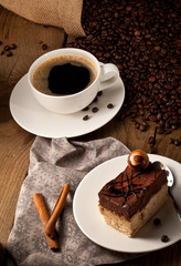 Kaffe und tiramisu 