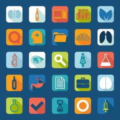 Set of medical icons