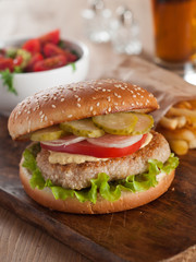 Delicious burger