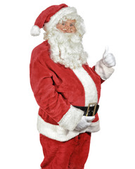 Santa Giving The Thumbs Up