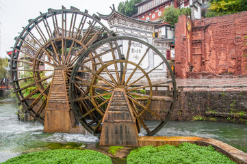 Watermill in Lijiang