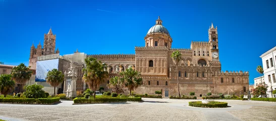 Poster Kathedraal in Palermo, Palermo, Sicilië, Italië. © Aleksandar Todorovic