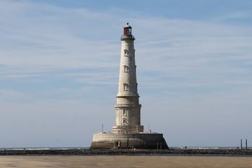 le phare de cordouan dans l'estuaire de la gironde