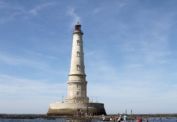 le phare de cordouan dans l'estuaire de la gironde