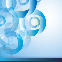 Abstract Blue Vector Background