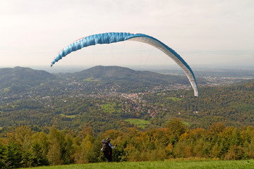 Panorama view to Baden-Baden, Germany