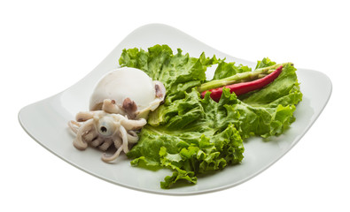 Boiled cuttlefish