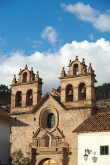 Fototapeta na wymiar Historic Church in Cusco, Peru