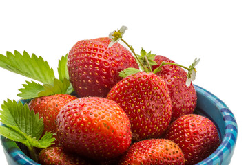 Ripe strawberry