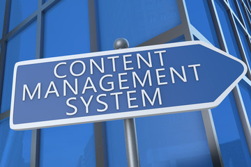 Fototapeta premium Content Management System