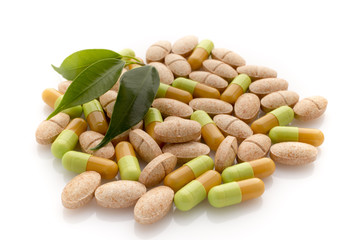 Herbal pill.