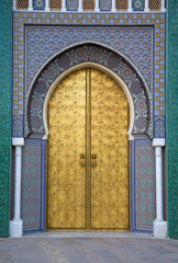 Royal Palace in Fez, Morocco