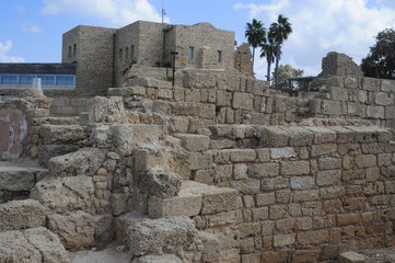 Fototapeta na wymiar The Caesarea National Park, Israel