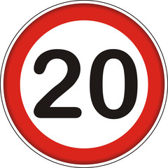 Verkehrszeichen, 20