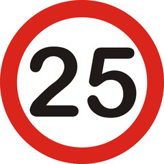 Verkehrszeichen, 25