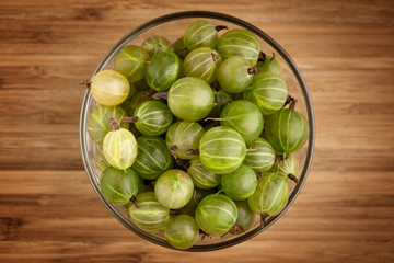 Gooseberries in bowl © Tania Zbrodko