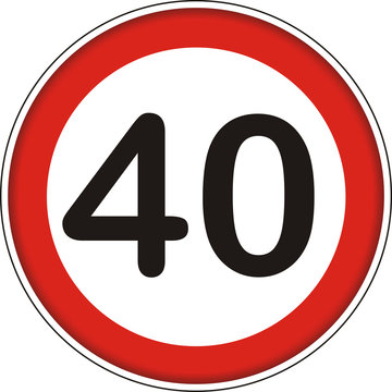 Verkehrszeichen, 40