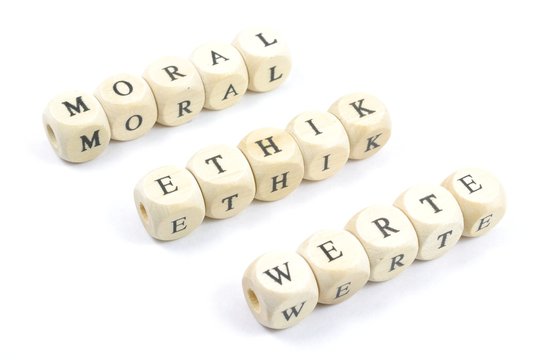 Moral Ethik Werte