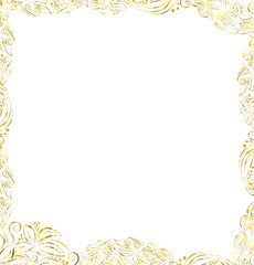 Frame  in luxury style