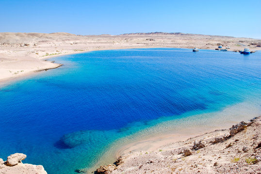 Beautiful bay near Sharm el-Sheikh, Egypt