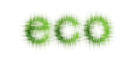 environmental care, the hands of the grass