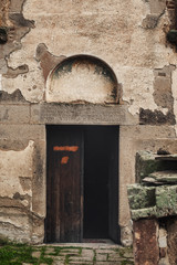 Door to the Church Of Saint George, Staro Nagoricane, Macedonia