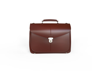 Brown business briefcase