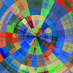 Obraz premium Abstract radial background