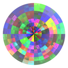 Obraz premium Abstract radial background