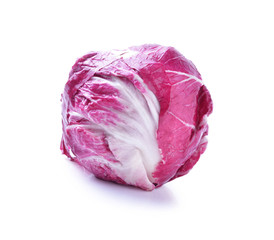 Obraz premium Radicchio, red salad isolated on white