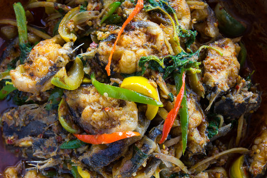 Catfish curry Thailand that is rich in nutritional value