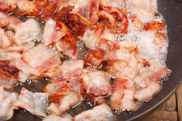 sizzling bacon