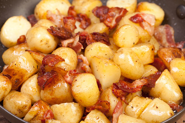 potatoes and bacon